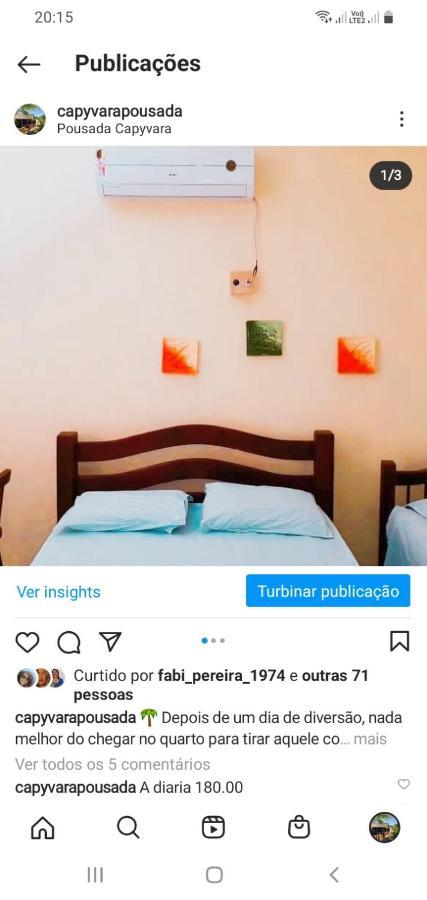 Pousada Capyvara Hotel อาเร็งแบปิ ภายนอก รูปภาพ